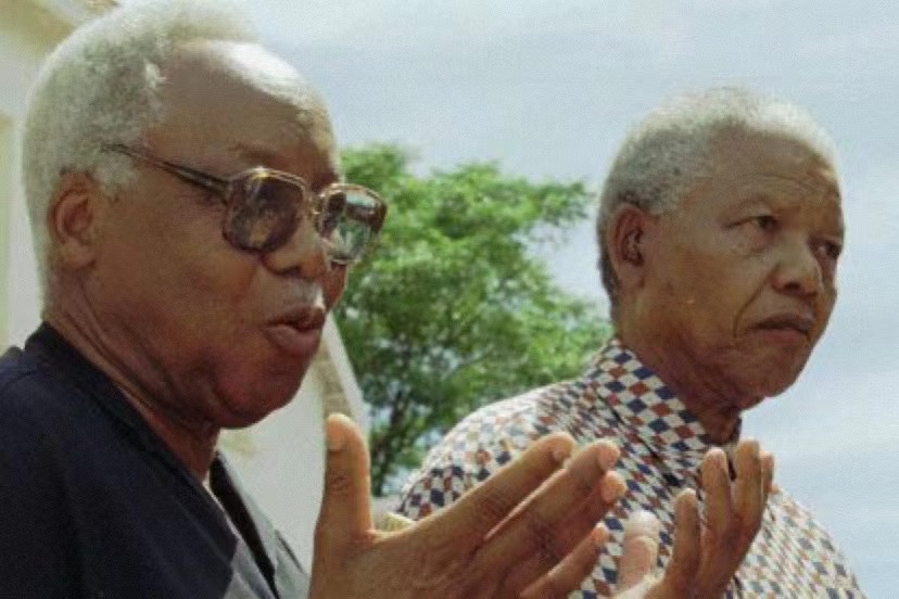 Julius Nyerere and Nelson Mandela.
