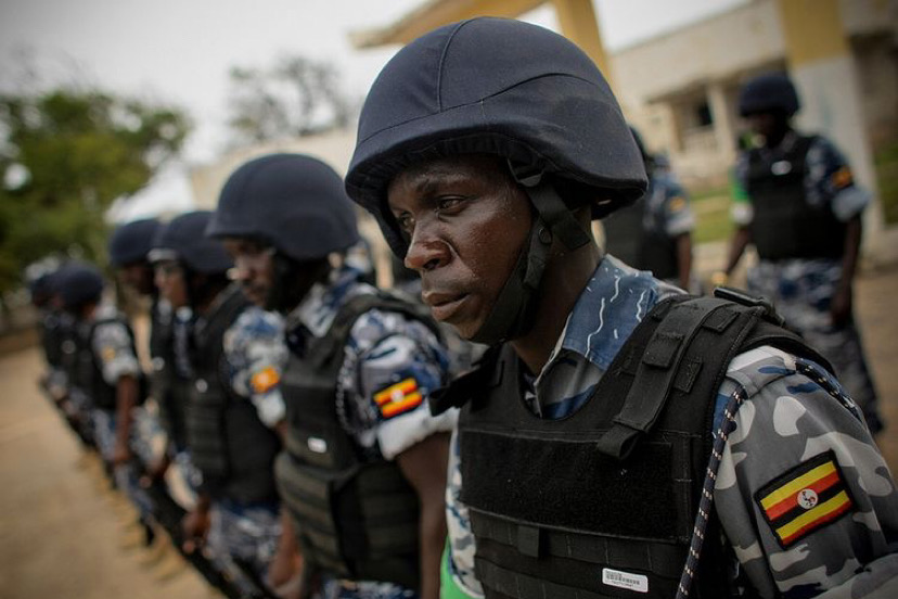 The Ugandan Police Force