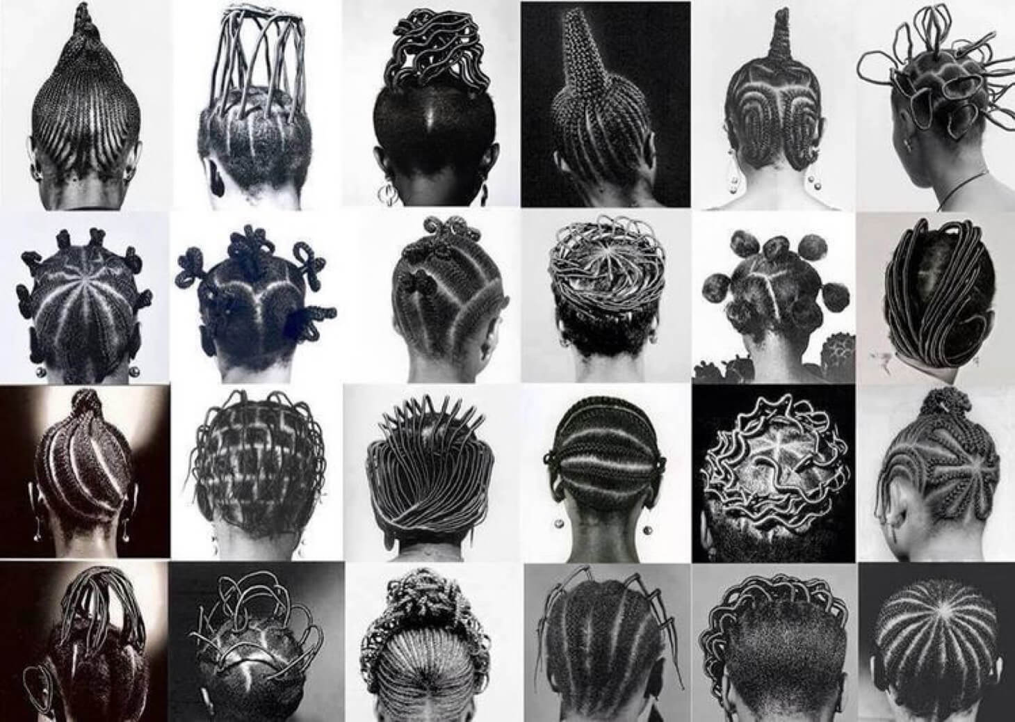 Various African hairstyles